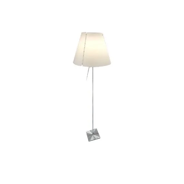 Costanza floor lamp in polycarbonate (white), Luceplan image