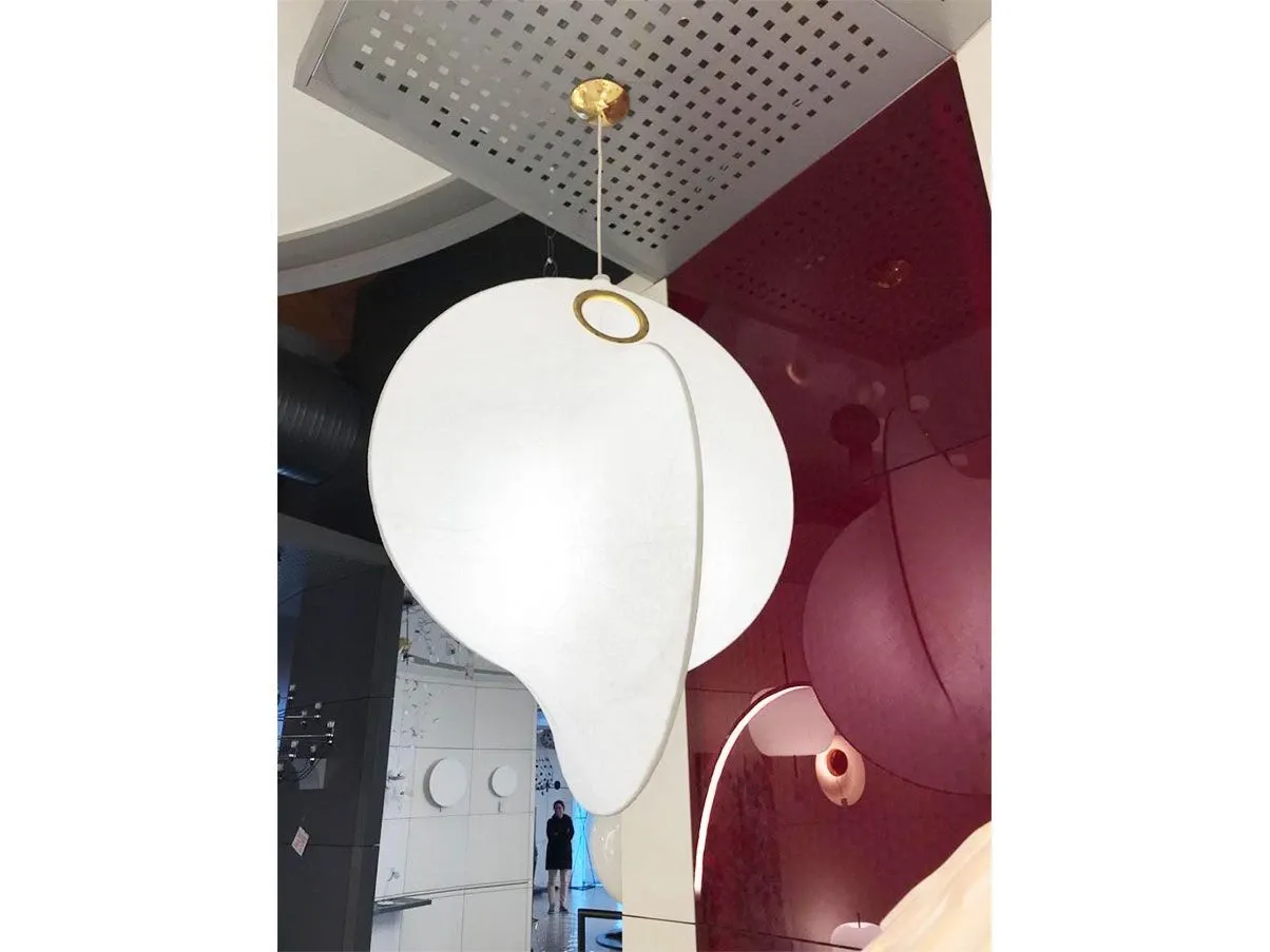 Lampada a sospensione Overlap Suspension 1 (bianco), Flos 4