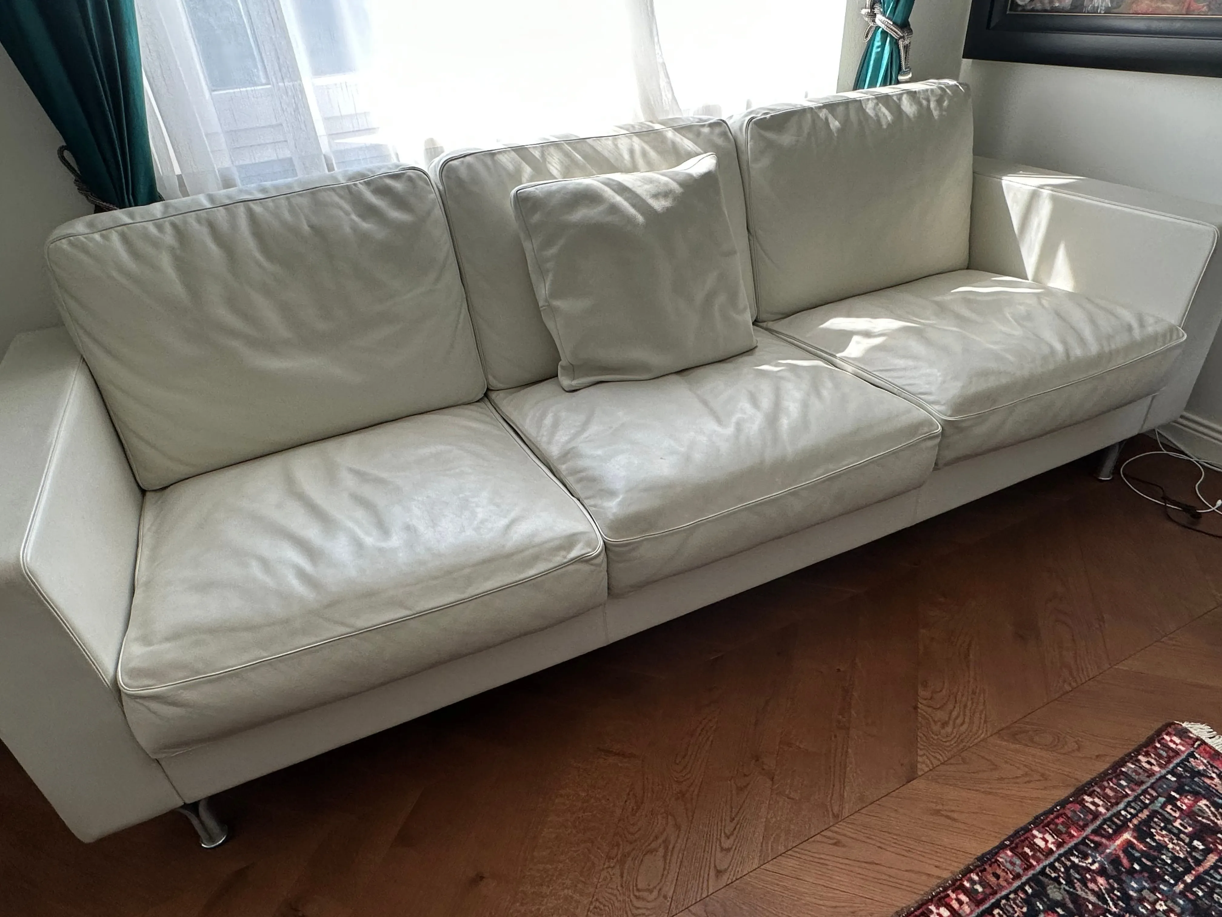 3 seater sofa in Frau leather, Poltrona Frau 1