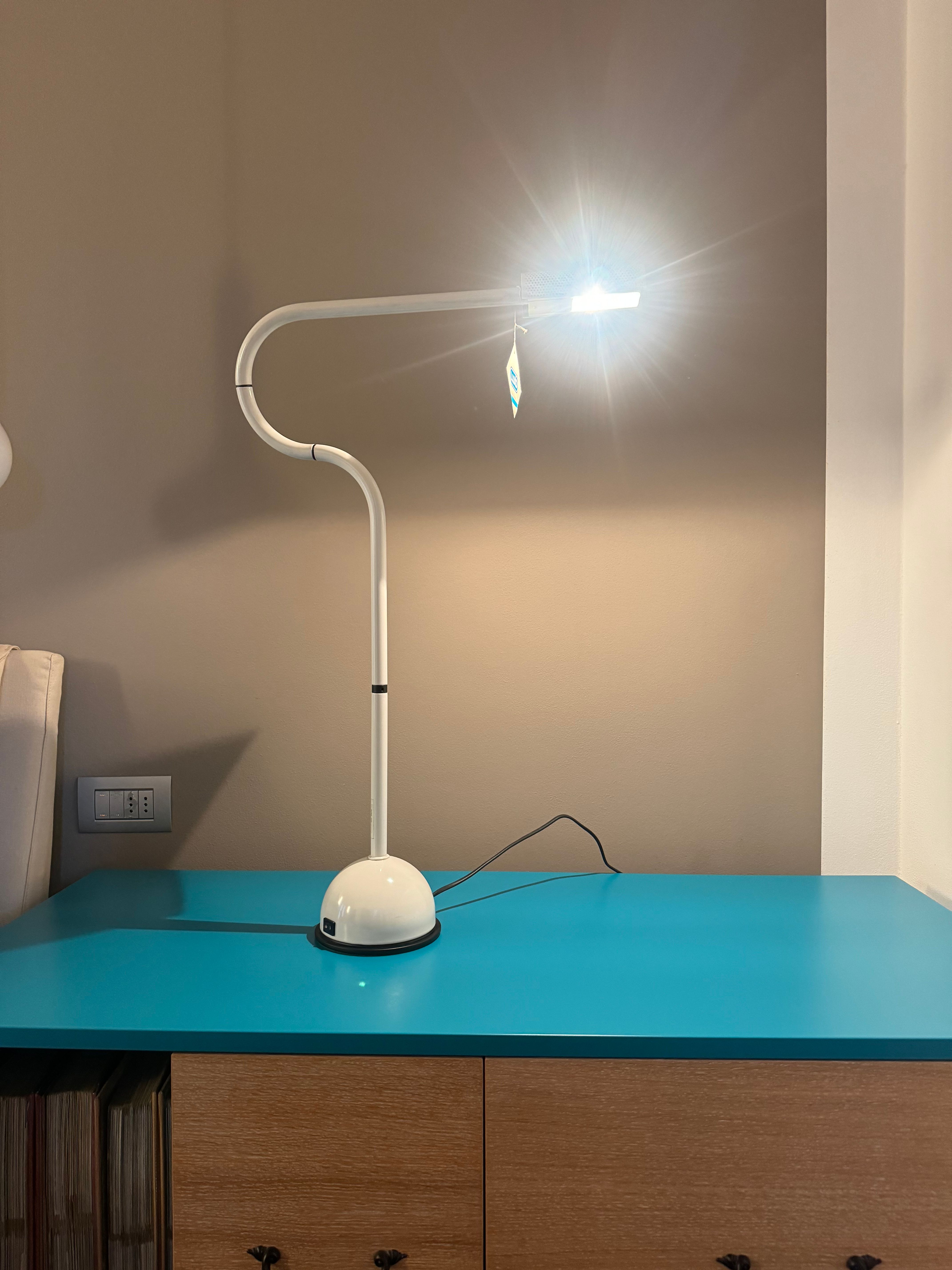 Lampada da tavolo Stringa 1 di Hans Ansems (anni '70/'80) Front