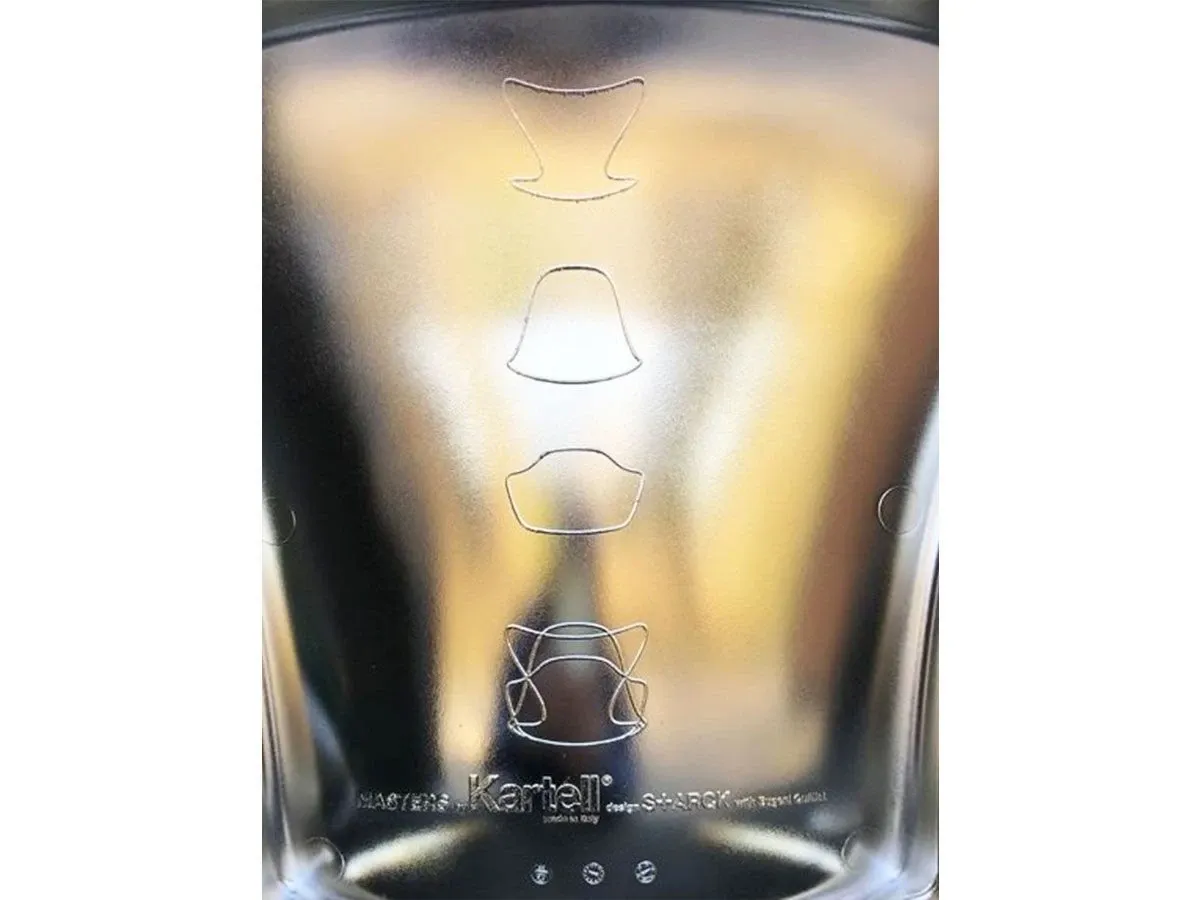 Masters chair in polypropylene (metallic gold), Kartell Deesup