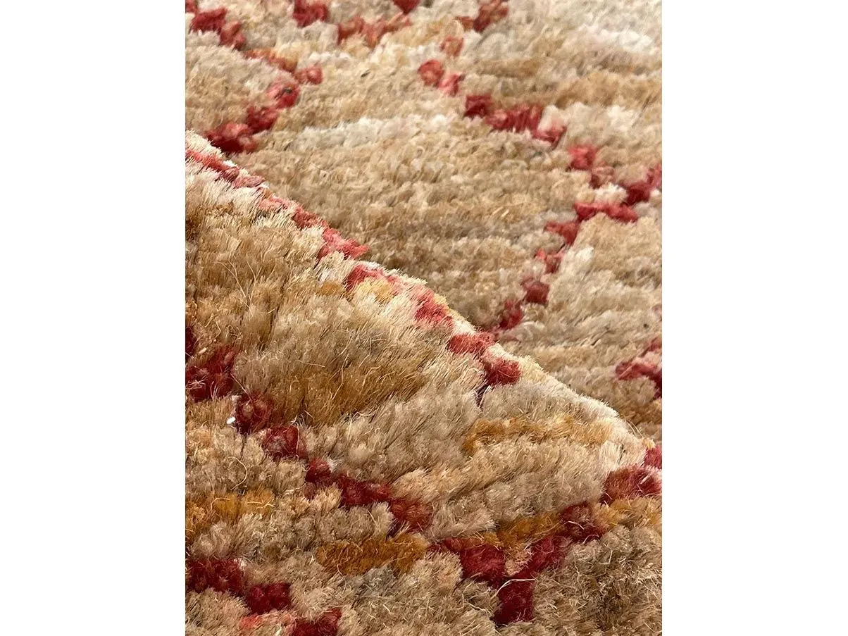 Tappeto rettangolare Jute 45366 stile etnico in juta, Cabib 2