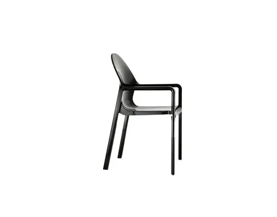 Tosca chair with armrests for outdoors (black), Magis image