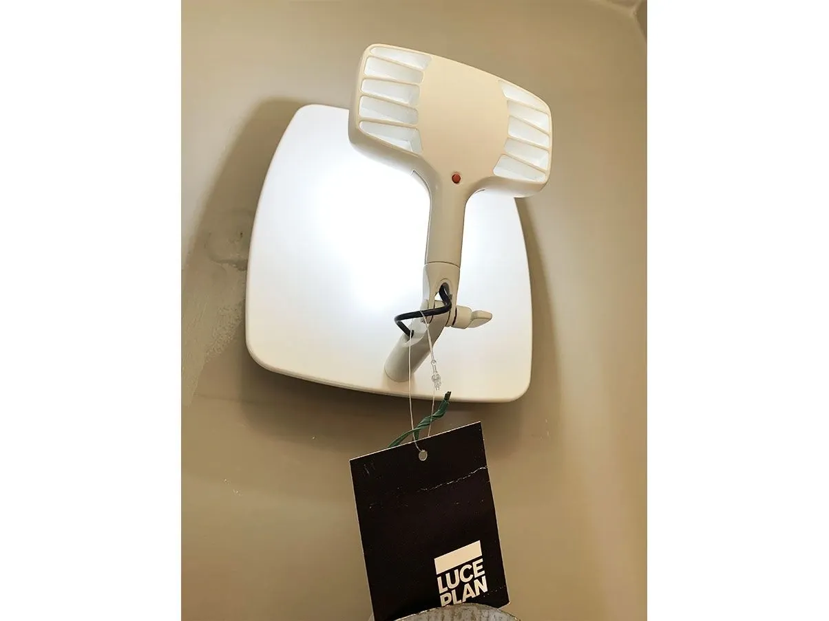 Lampada da parete Otto Watt in alluminio (bianco), Luceplan 2