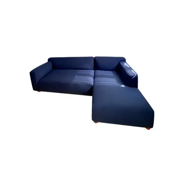 Blaues 3-Sitzer Sofa 