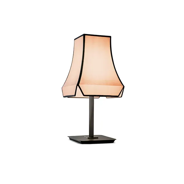 Cloche TA New table lamp with bronze base, Contardi image