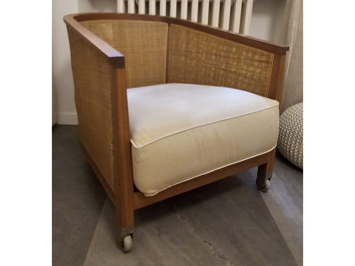 Poltroncina Mozart marrone, Flexform Main