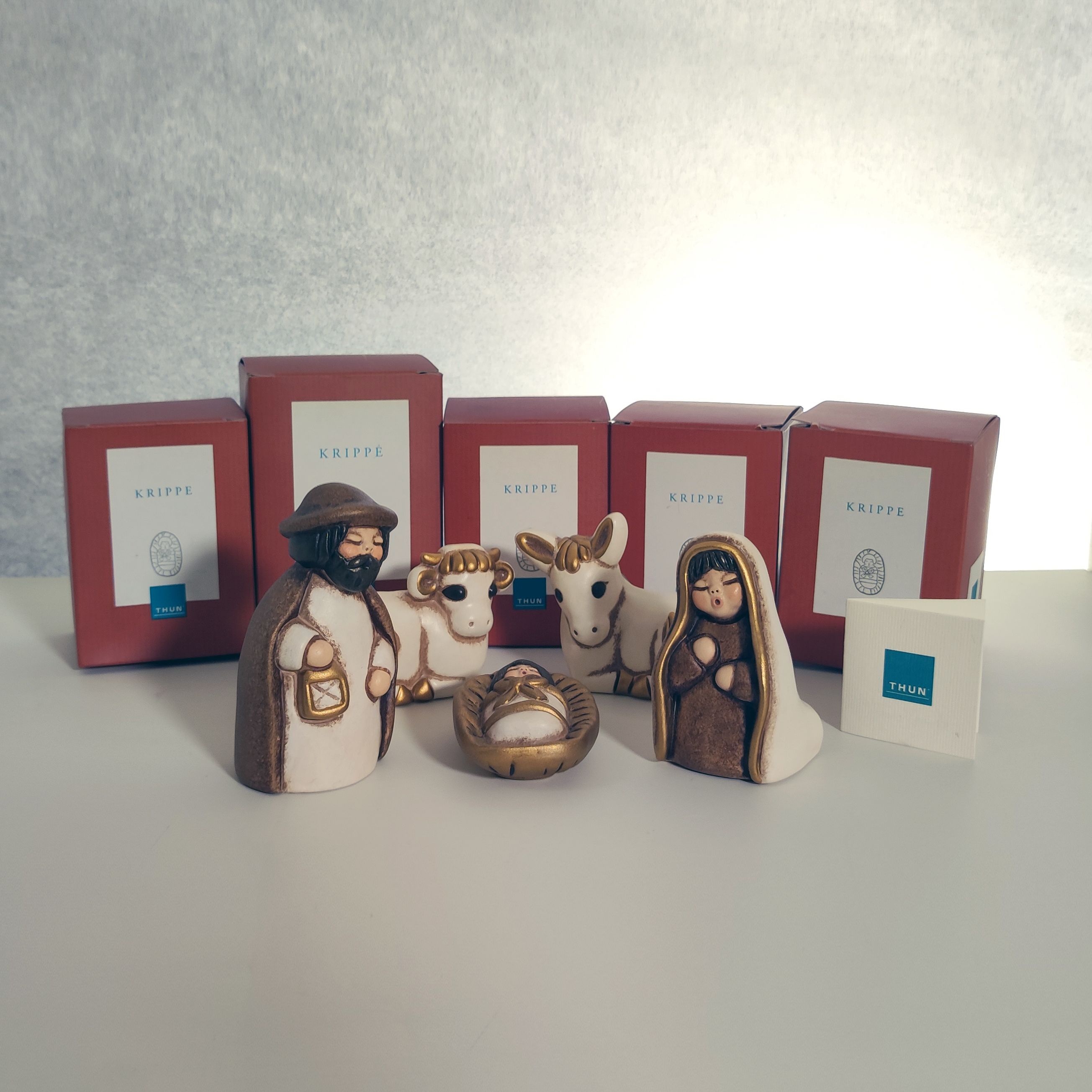 Set 5 pezzi presepe, Thun