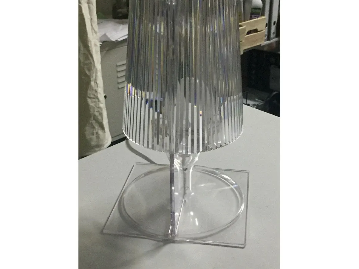 Set of 2 Take table lamps (transparent), Kartell 1