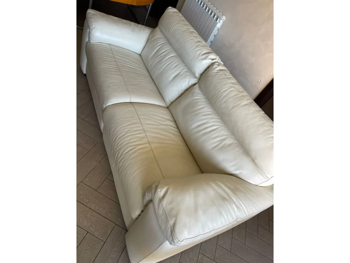 3 seater sofa in leather, Doimo 3