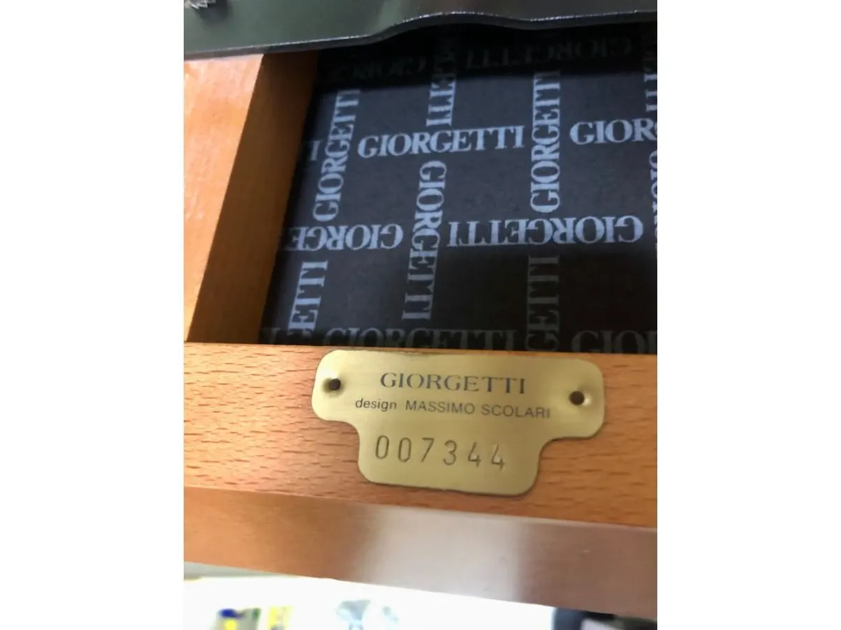Poltroncina Spring in ebano e faggio, Giorgetti 1