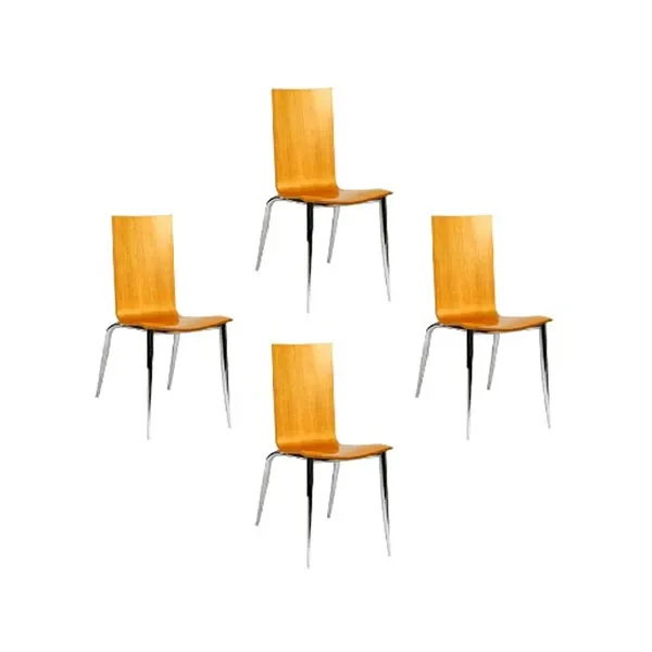 Set of 4 Olly Tango chairs by Philippe Starck, Driade image