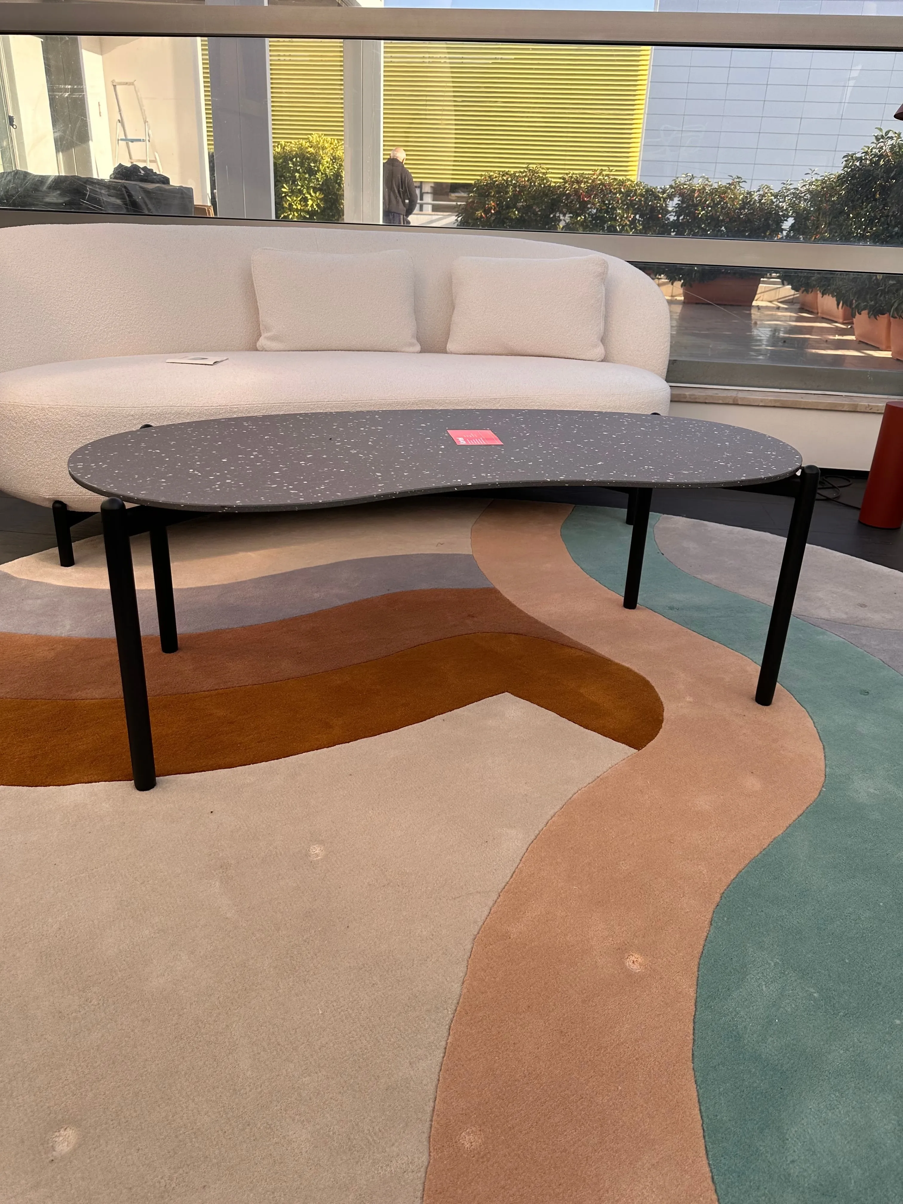 Round colored carpet Mod, Kartell 4