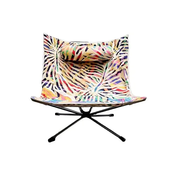 Miamina folding chair in fabric, Saporiti Italia image