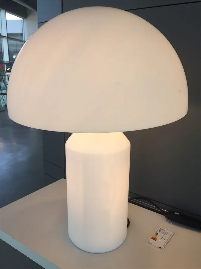 Atollo 235 Murano glass table lamp, Oluce 