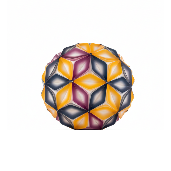 Lámpara de pared o techo La Vie de policarbonato coloreado image