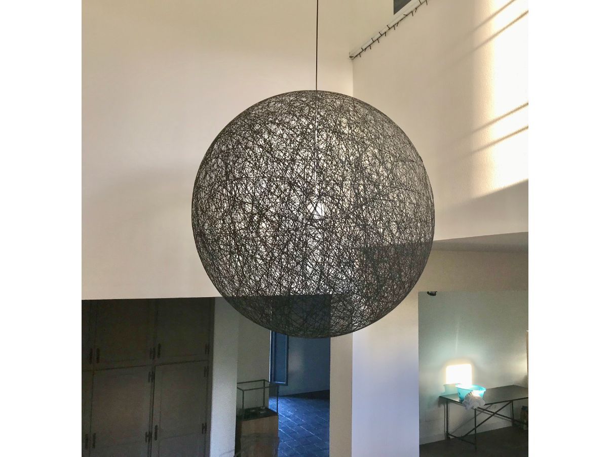 Lampada a filo drenato di resina, Moooi  Front