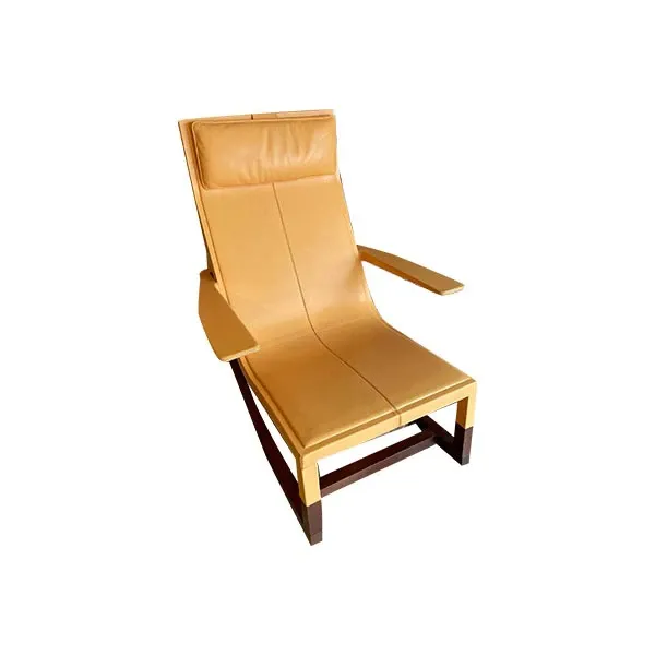 Don&#39;do armchair by Jean Nouvel in leather, Poltrona Frau image