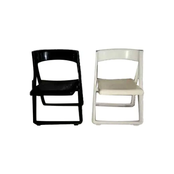 Set of 2 Moema vintage folding chairs (1970s), Elco image