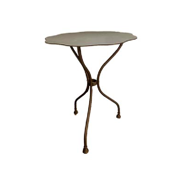 Giotto round table in iron (gray), Cantori image