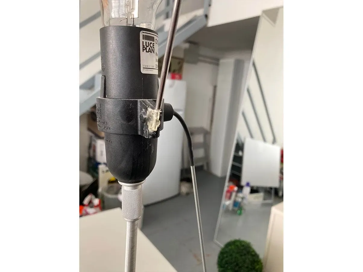 Costanza floor lamp in polycarbonate (white), Luceplan 3