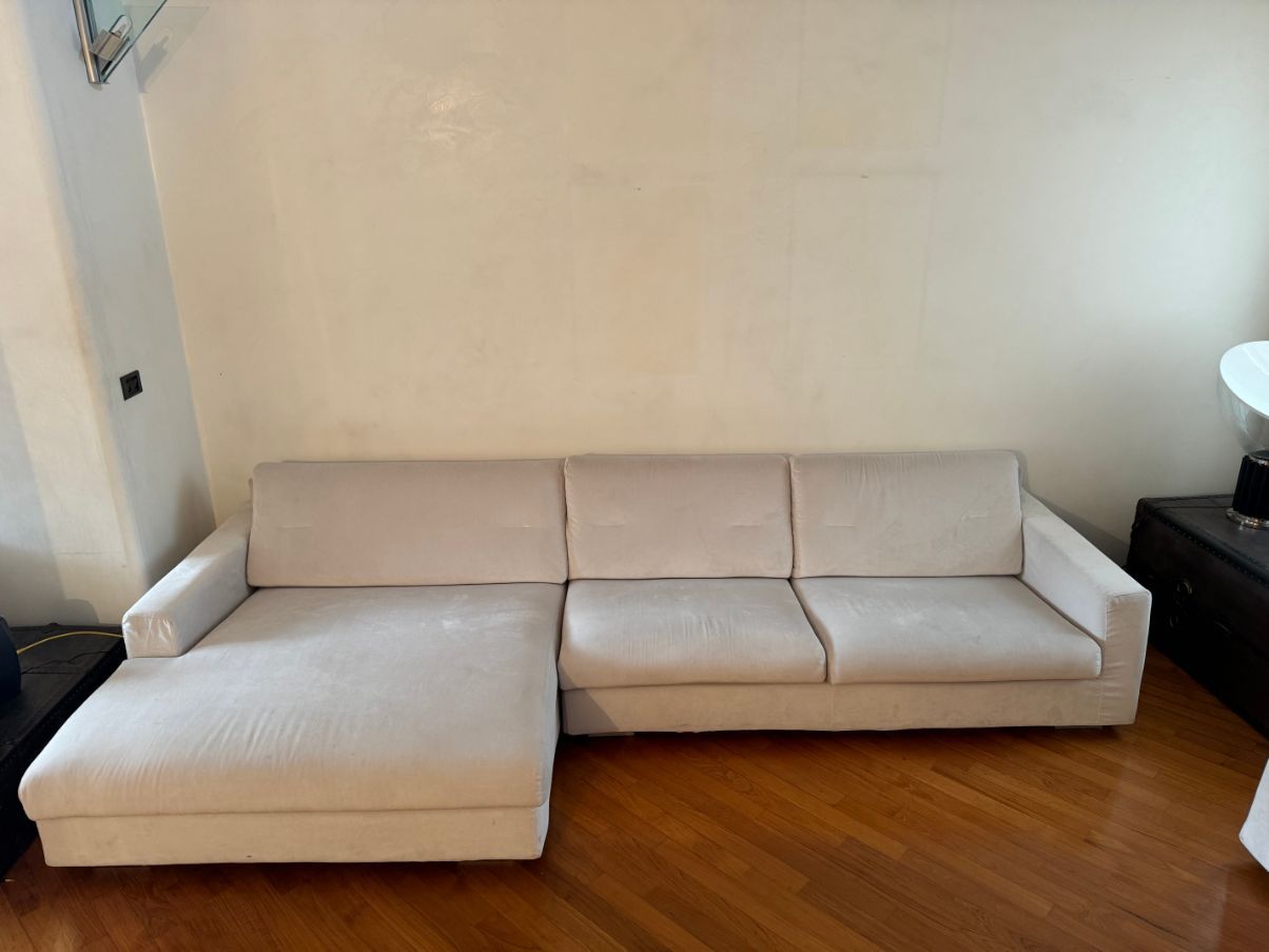 6-seater modular sofa padded with goose down, Arketipo Main