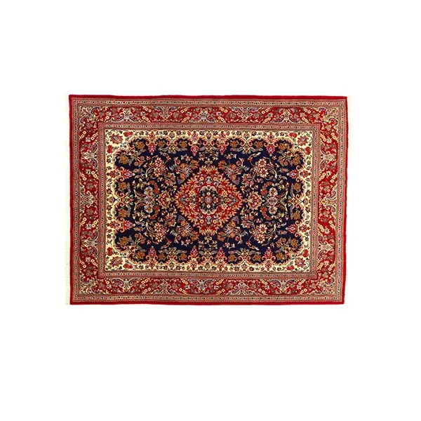 Qum rectangular rug in wool and cotton, Eden Carpets image