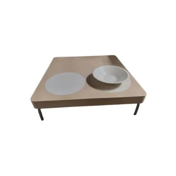 Olo square coffee table in wood, Giorgetti image