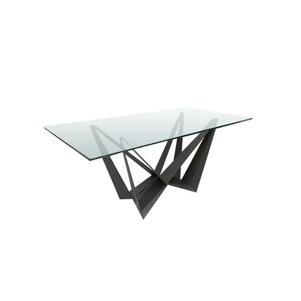 Skorpio rectangular table in crystal, Cattelan Italia image