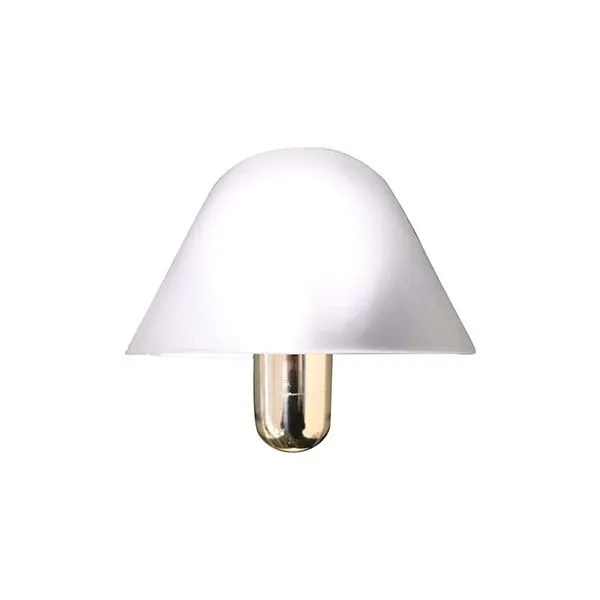 Vintage brass and Murano glass wall light (1970s), VeArt 