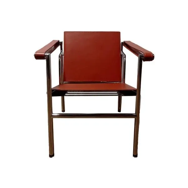 Vintage brown LC1 armchair (1960s), Alivar image