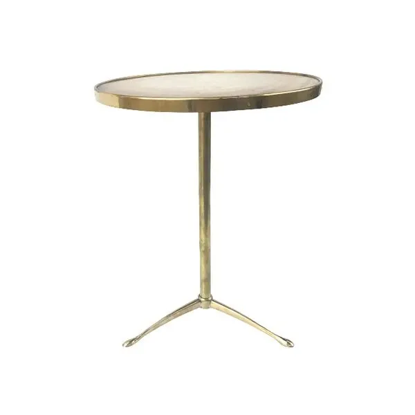 Vintage Round Coffee Table (1970s), 