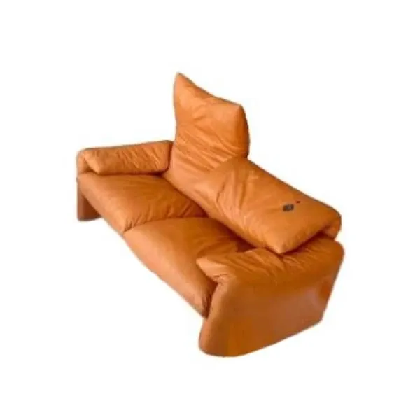 Maralunga 2-seater vintage sofa (1960s), Cassina image