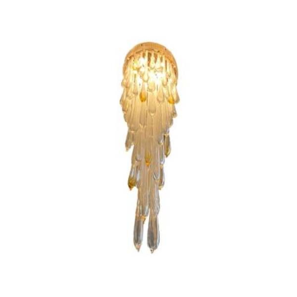 Murano glass pendant lamp (1970s), Venini image