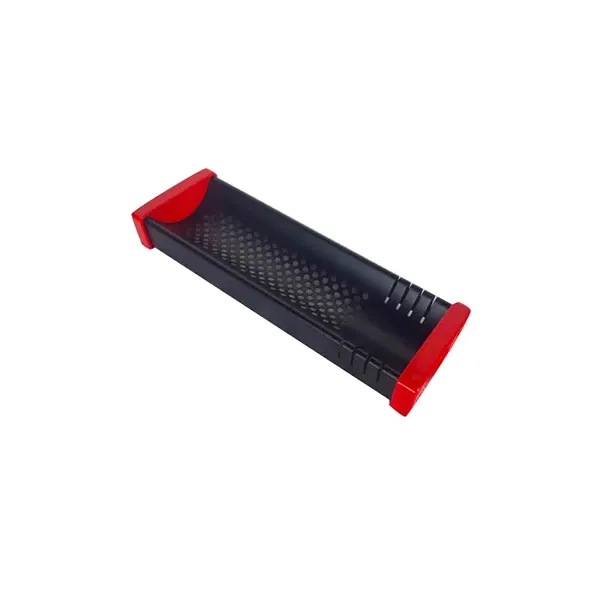 Slim pen holder plastic and metal (red), Rexite image