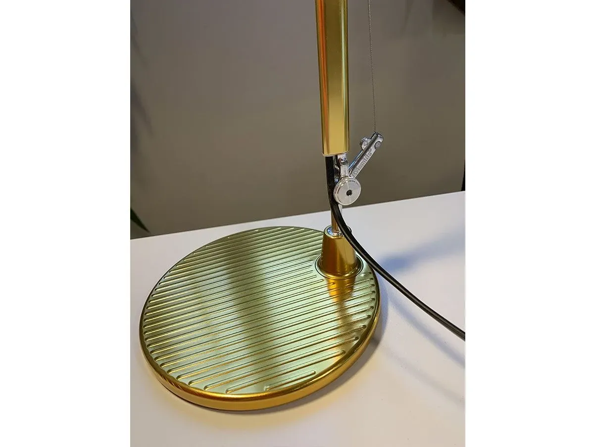 Lampada da tavolo Tolomeo Micro alluminio (oro), Artemide 1