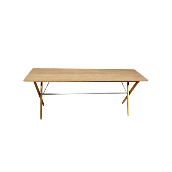 Rectangular console in natural oak, DePadova image