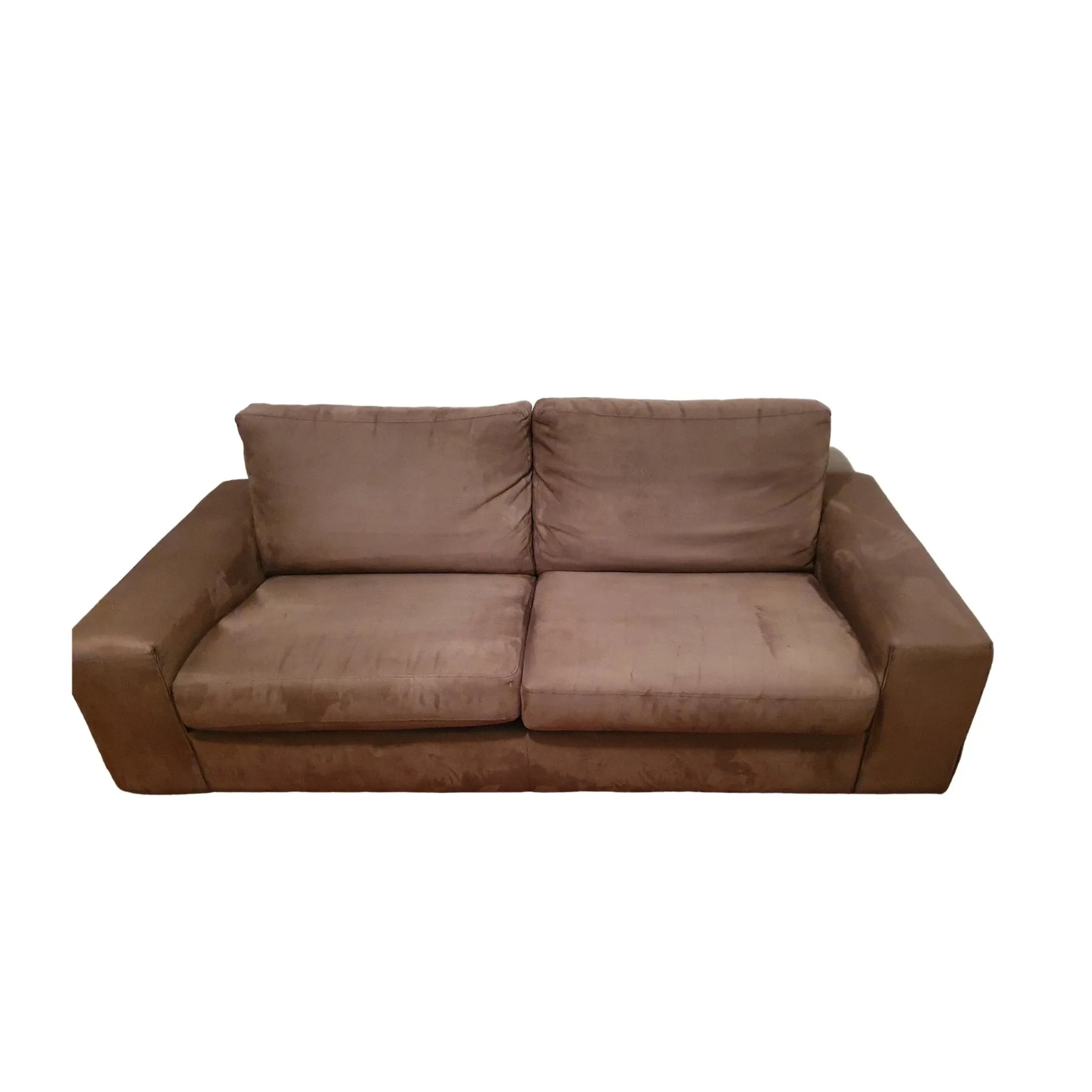 Sofa bed in imitation velvet, Roche Bobois  image