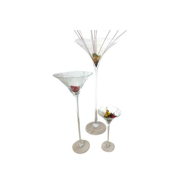 Set Di 3 Vasi In Vetro Giallo Sass & Belle – Forme Organiche, Fatte A Mano