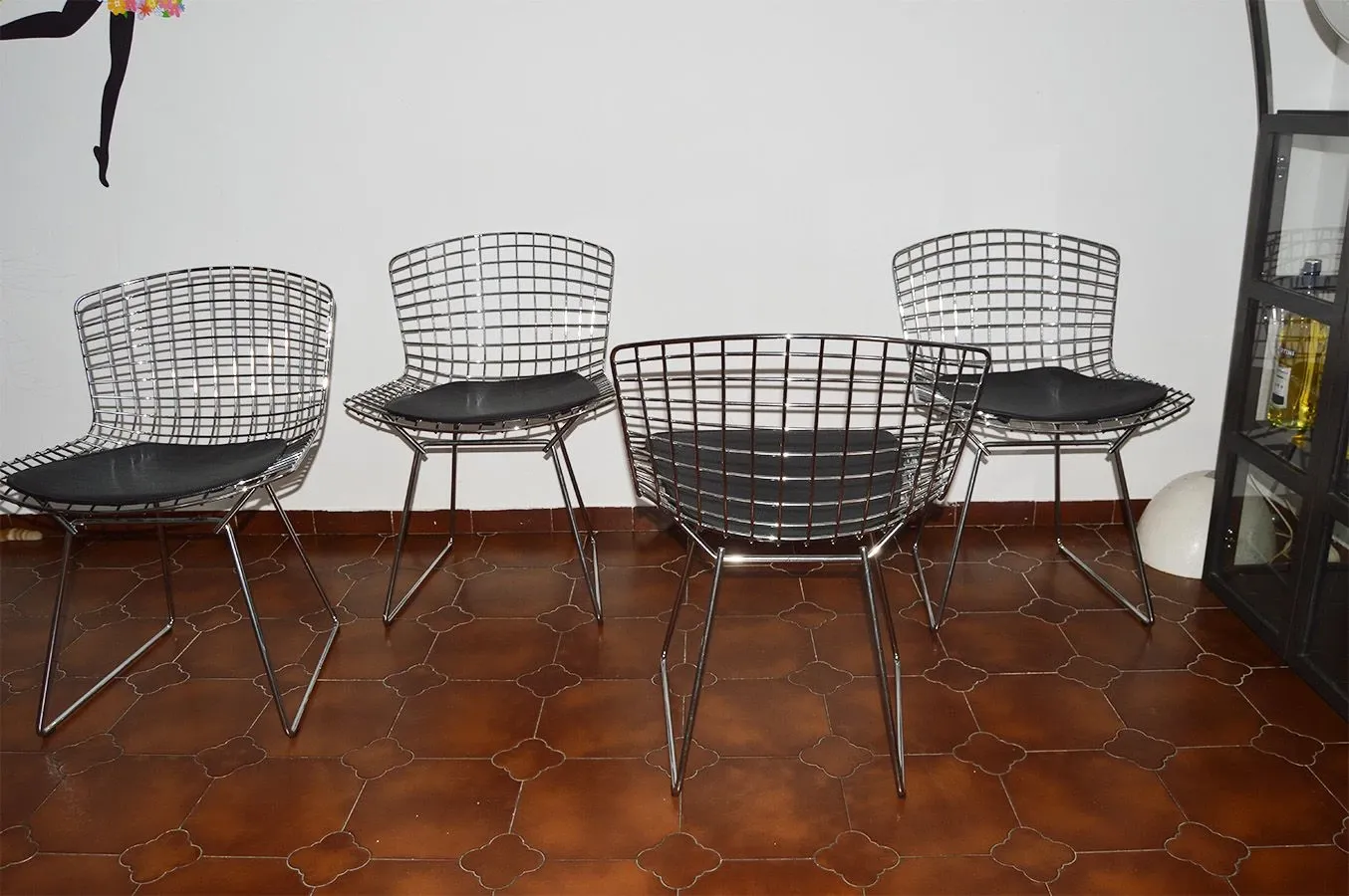 Set 4 Bertoia Side Chair, Knoll 4