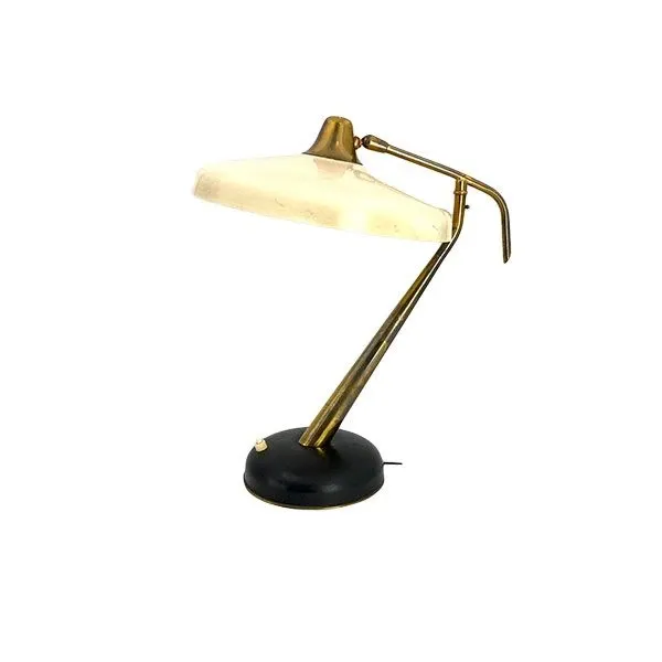 Vintage 331 aluminum (white) table lamp 2
