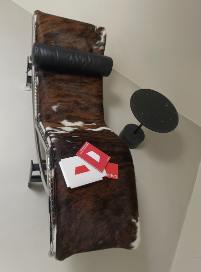 Chaise longue LC4 in cavallino di Le Corbusier  3