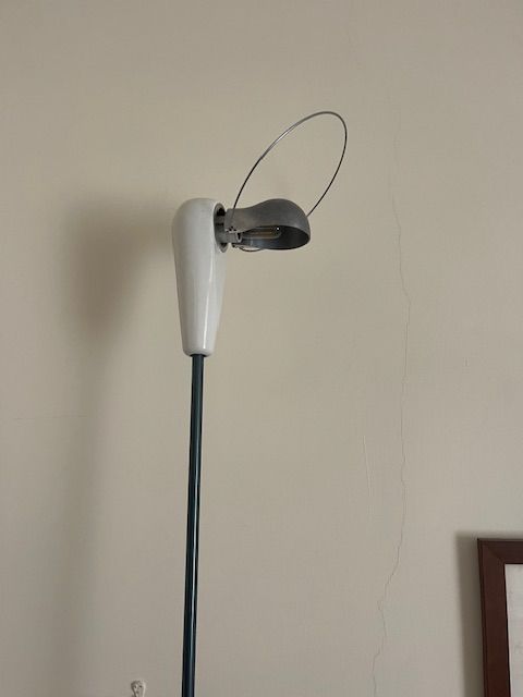 Coppia di lampade da terra Bibip di Achille Castiglioni (anni '70) Brand