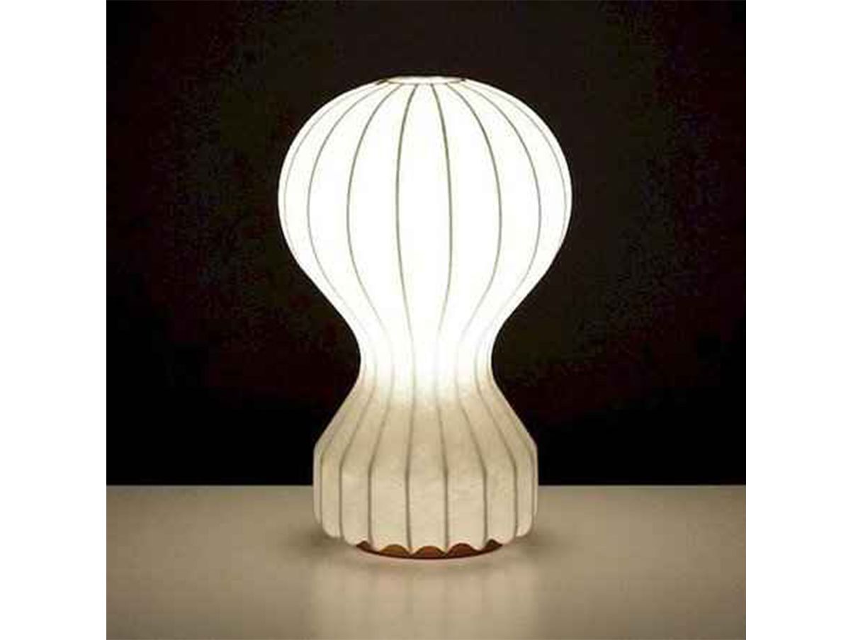 Lampada da tavolo Gatto a luce diffusa di Castiglioni, Flos