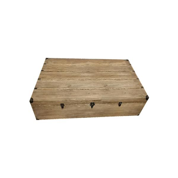 Tavolino basso contenitore in legno di mango, Design By Us image