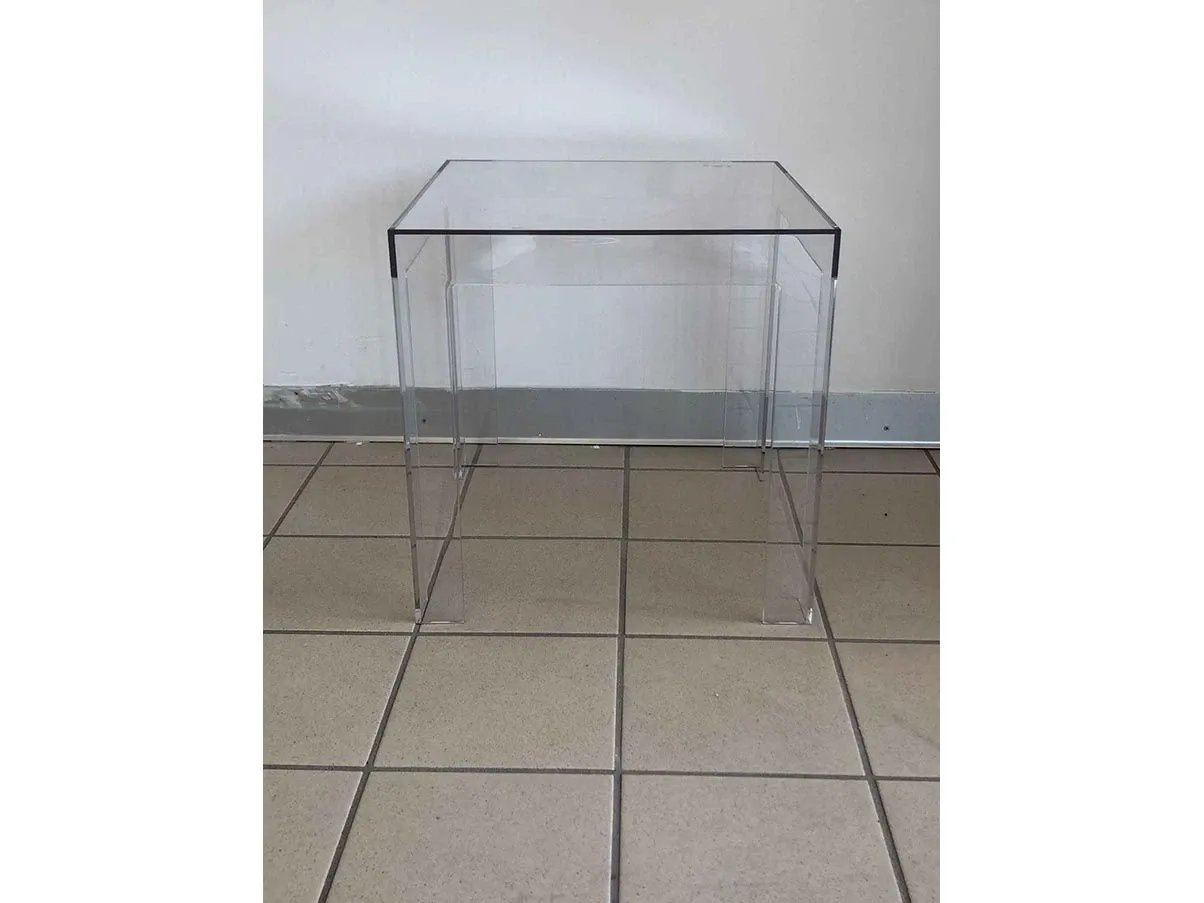 Tavolino Jolly in materiale plastico (trasparente) 3