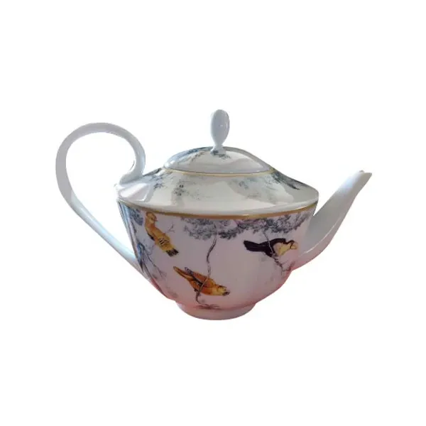 Carnets d&#39;Equateur porcelain teapot, Hermès image