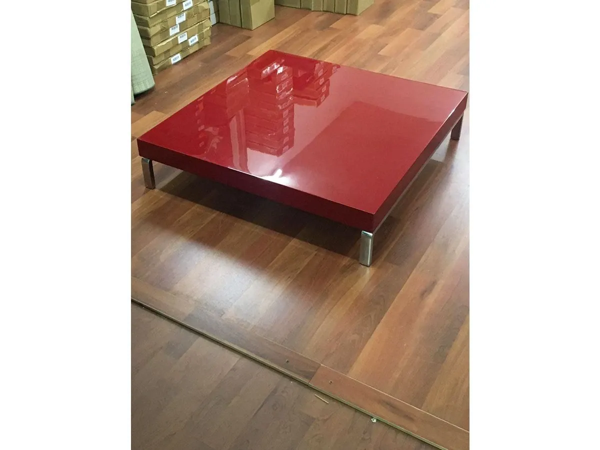 Greggy (polished red) Coffee Table, Zanotta 6