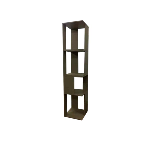 Libreria Cubic assemblata in legno (beige) 