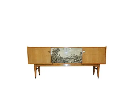 1950s decorated sideboard image